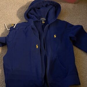 Polo by Ralph Lauren Kids Royal Blue Hoodie